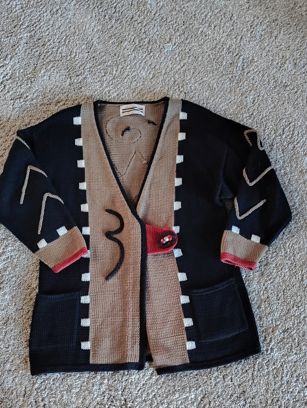 Sandra Miller heirloom sweater